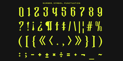 Rocky Past Font Poster 12