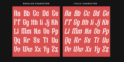 Rocky Past Font Poster 11