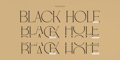 Deck Rift Font Poster 6