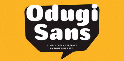 Odugi Sans Font Poster 1