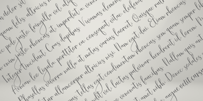 Angela wesley Font Poster 4