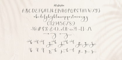 Angela wesley Font Poster 5