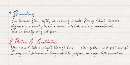 Lowreika Augusta Font Poster 5