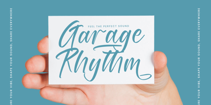 Capitals Highland Font Poster 9