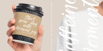 Capitals Highland Font Poster 10