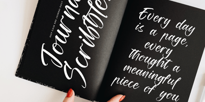 Capitals Highland Font Poster 6