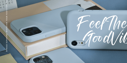 Capitals Highland Font Poster 11