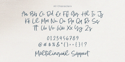 Jacinto Signature Font Poster 6