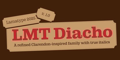 LMT Diacho Font Poster 1