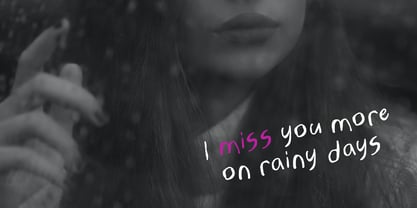 ZRTW Rainsoul Font Poster 6