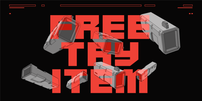 Cyberform Font Poster 9