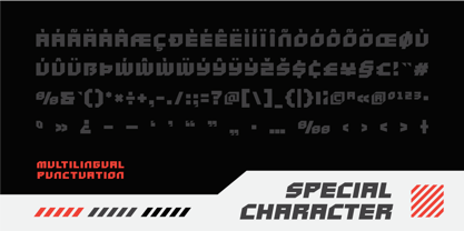 Cyberform Font Poster 6