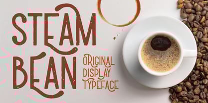 Steam Bean Font Poster 1