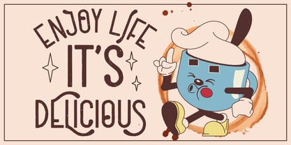 Steam Bean Font Poster 2