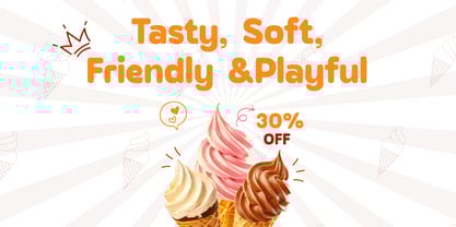 Choco Aura Font Poster 4