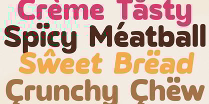 Choco Aura Font Poster 2