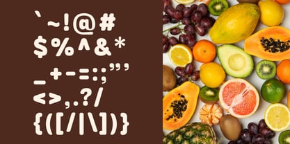 Choco Aura Font Poster 8