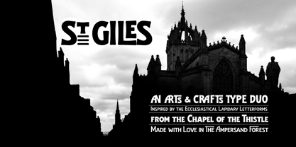 Saint Giles Font Poster 1