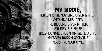 Saint Giles Font Poster 6