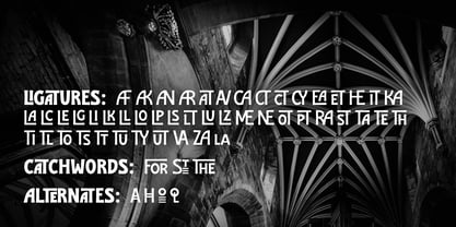 Saint Giles Font Poster 4