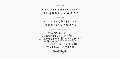 Polea Font Poster 9