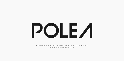 Polea Font Poster 1