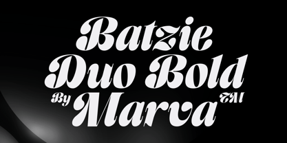 Batzie Font Poster 1