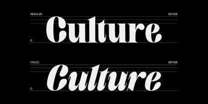 Batzie Font Poster 5