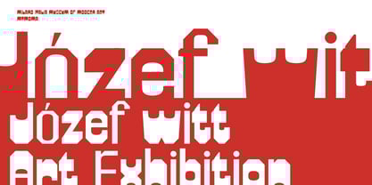 Popbolt Font Poster 9