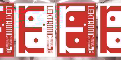 Popbolt Font Poster 2