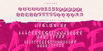 Gebrush Font Poster 11