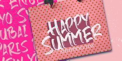 Gebrush Font Poster 4