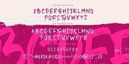 Gebrush Font Poster 10