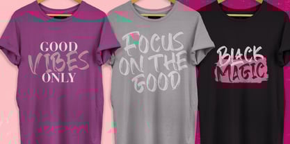 Gebrush Font Poster 8