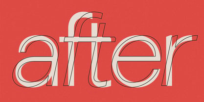SLTF La Villa Font Poster 8