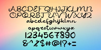 Shilla Font Poster 3