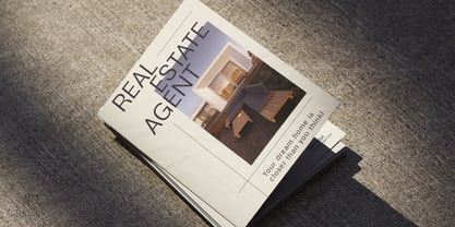 Glass Edge Font Poster 8