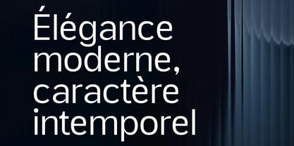 Glass Edge Font Poster 3