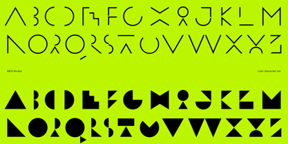 INDG Modus Font Poster 3