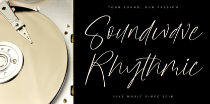 Sanetury Grethan Font Poster 5