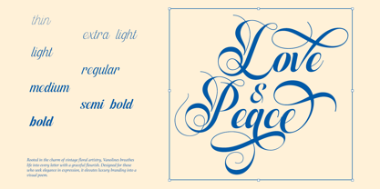 Dh Vanolines Font Poster 4