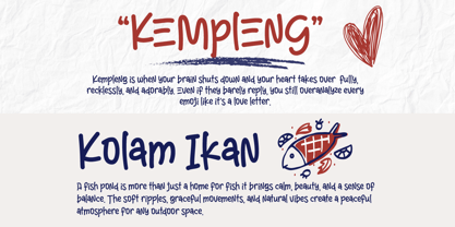 Bathal Nyalon Font Poster 4