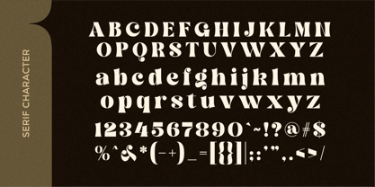 Thearopy Script Font Poster 3