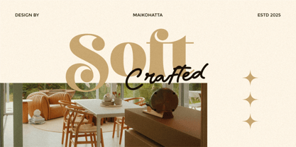 Thearopy Script Font Poster 8