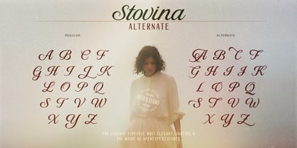 Stovina Font Poster 10