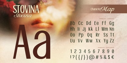 Stovina Font Poster 2