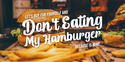 Hello Richers Font Poster 2