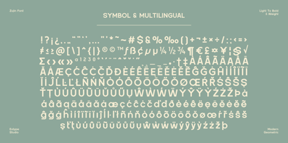 Zujin Font Poster 10