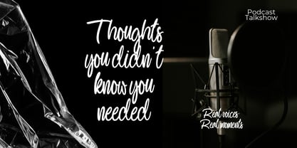 Austin Dhopes Font Poster 7