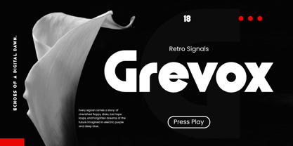 Mongule Font Poster 3